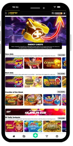 Energy Casino cashier