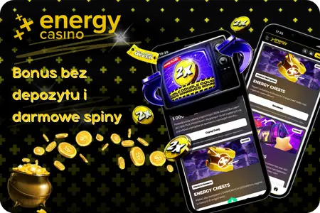 Sprawdzenie kodu bonusowego na komputerze w Energy Casino