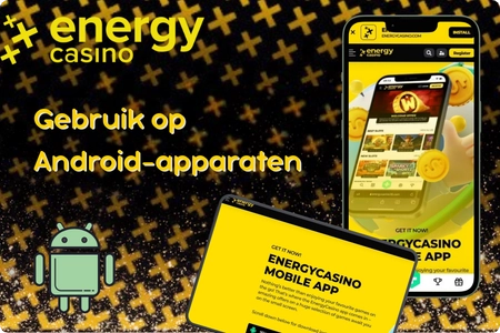 Gebruik van de app op Android