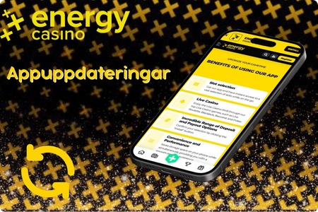 Energycasino appuppdateringar