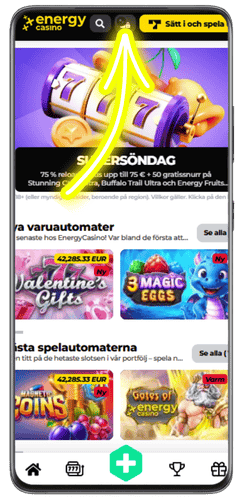 Energy Casino-inloggning