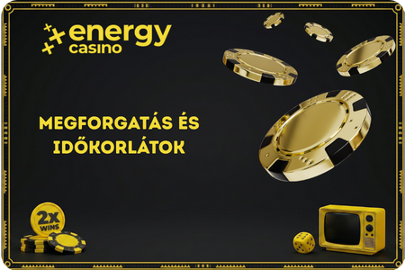 Megforgatási követelmények és időkorlátok Energy Casino promóciós kód